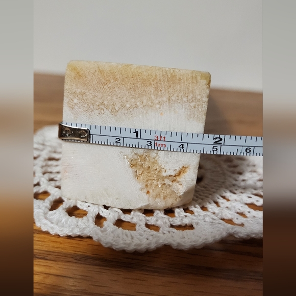 MASSIVE Creamsicle Calcite Tower - Picture 7 of 7